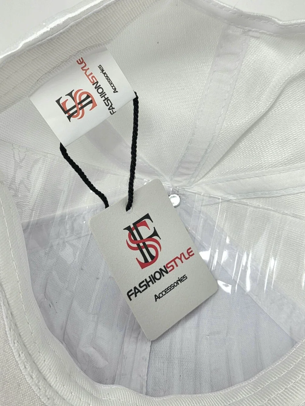 Fashion Style White Satin Rhinestone 